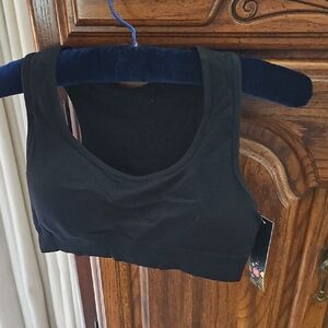 Black Sports Bra, NWT